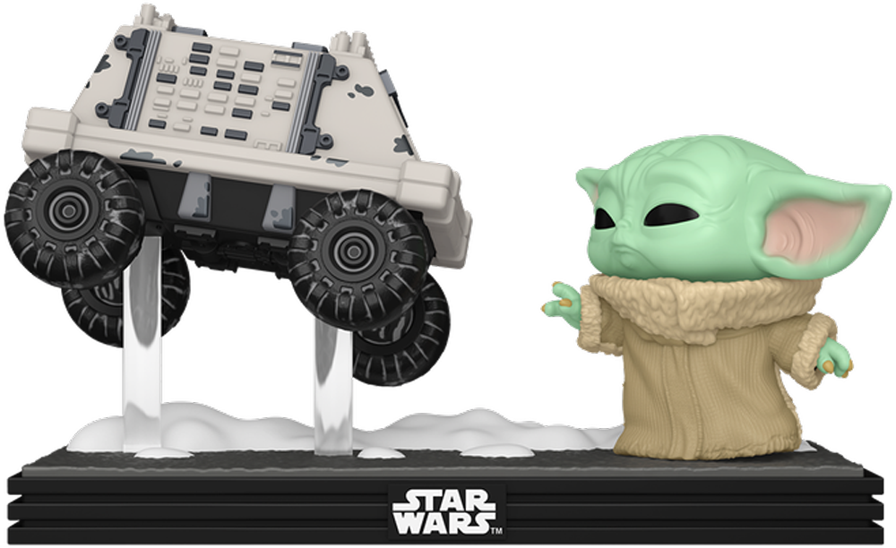 Star Wars: The Mandalorian & Grogu (2026) – Grogu with Polar Mouse Droid Pop! Vinyl Moment