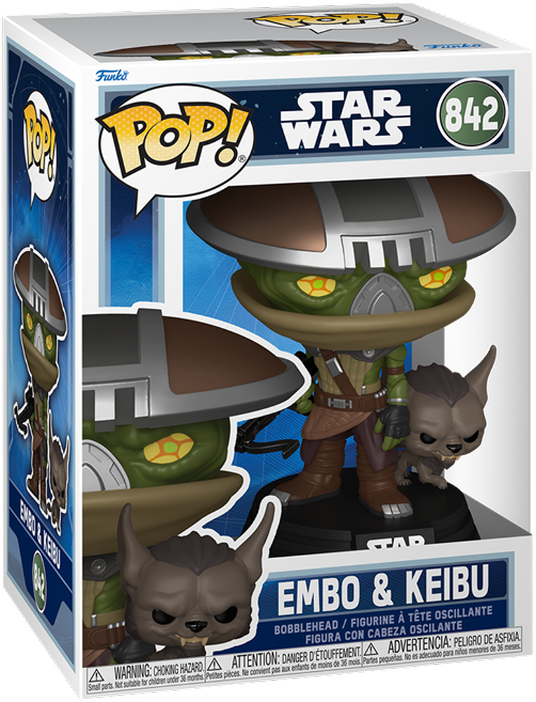 Star Wars: The Mandalorian & Grogu (2026) – Embo & Keibu Pop! Vinyl