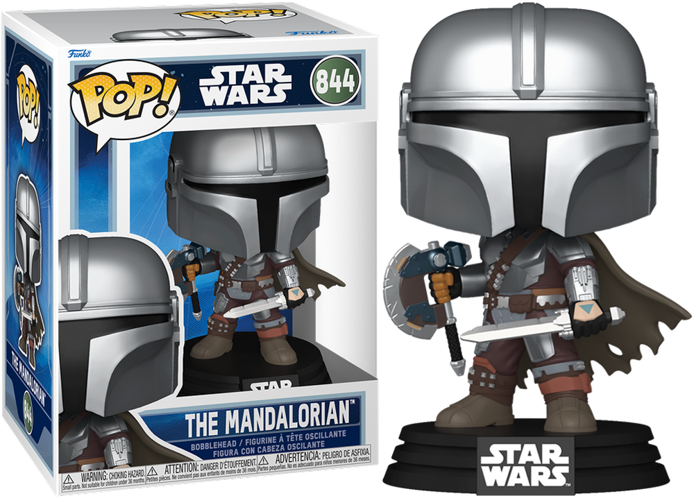 Star Wars: The Mandalorian & Grogu (2026) - The Mandalorian (Dual Wield) Pop! Vinyl