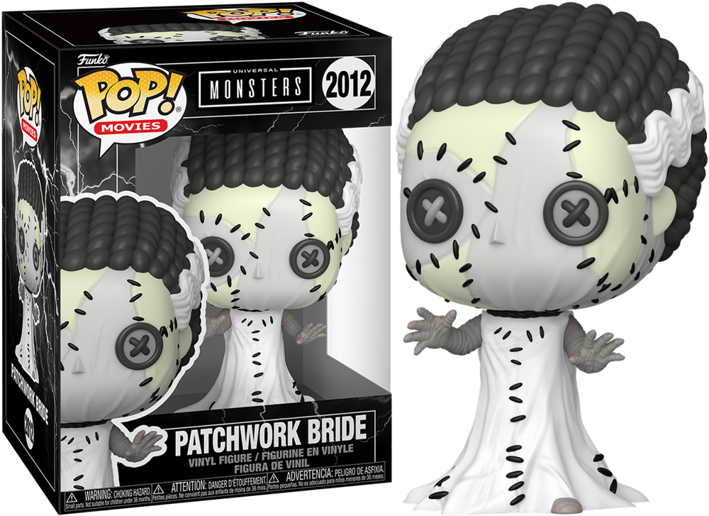 Universal Monsters - Bride of Frankenstein Patchwork Pop! Vinyl