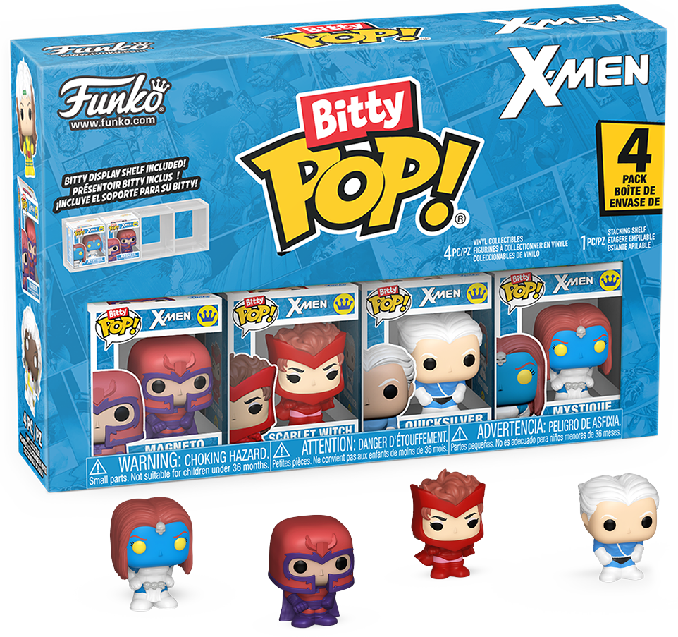 X-Men - Magneto Bitty Pop! 4-Pack