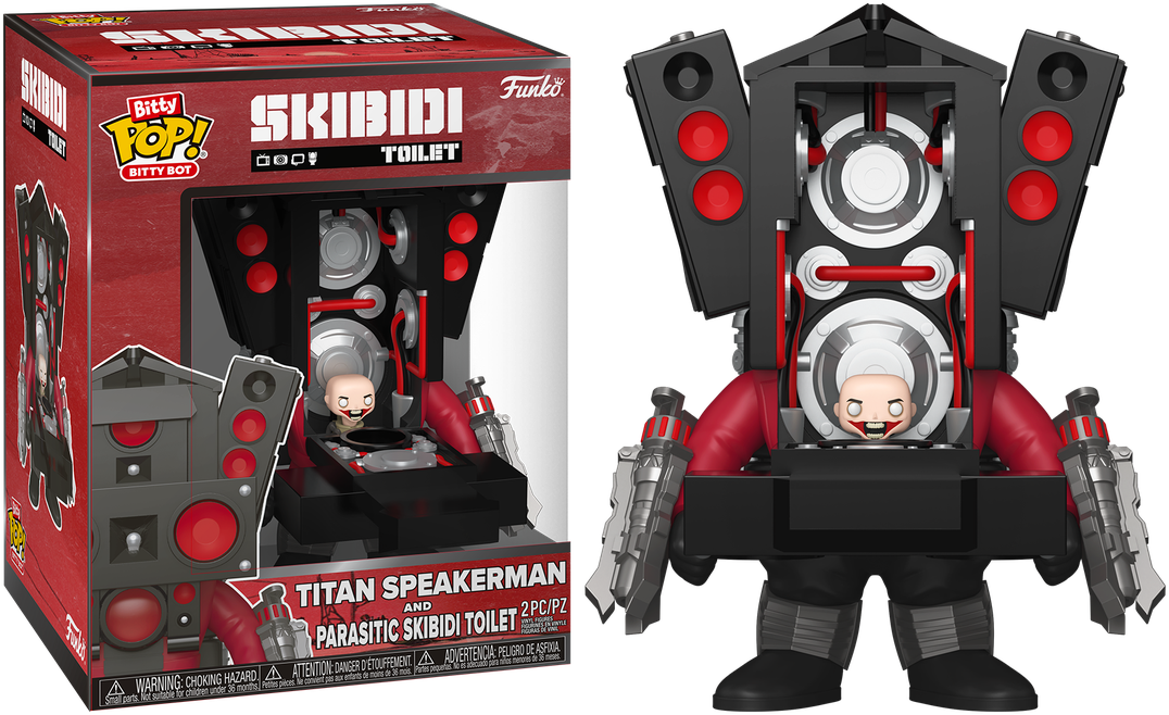 Skibidi Toilet - Titan Speakerman Bitty Pop! Bot
