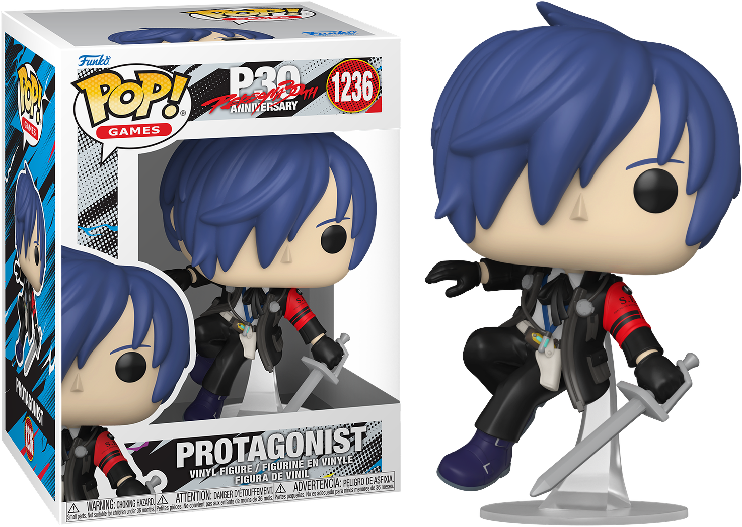 Persona 3 – Male Protagonist Pop! Vinyl