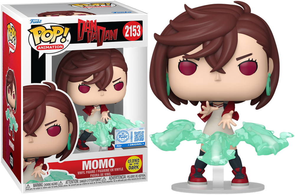 Dan Da Dan - Momo US Exclusive Glow Pop! Vinyl [RS]