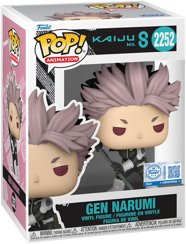 Kaiju No.8 - Gen Narumi Pop! Vinyl exclusivo para EE. UU. [RS]
