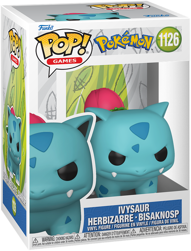 Pokémon - Ivysaur Pop! Vinilo