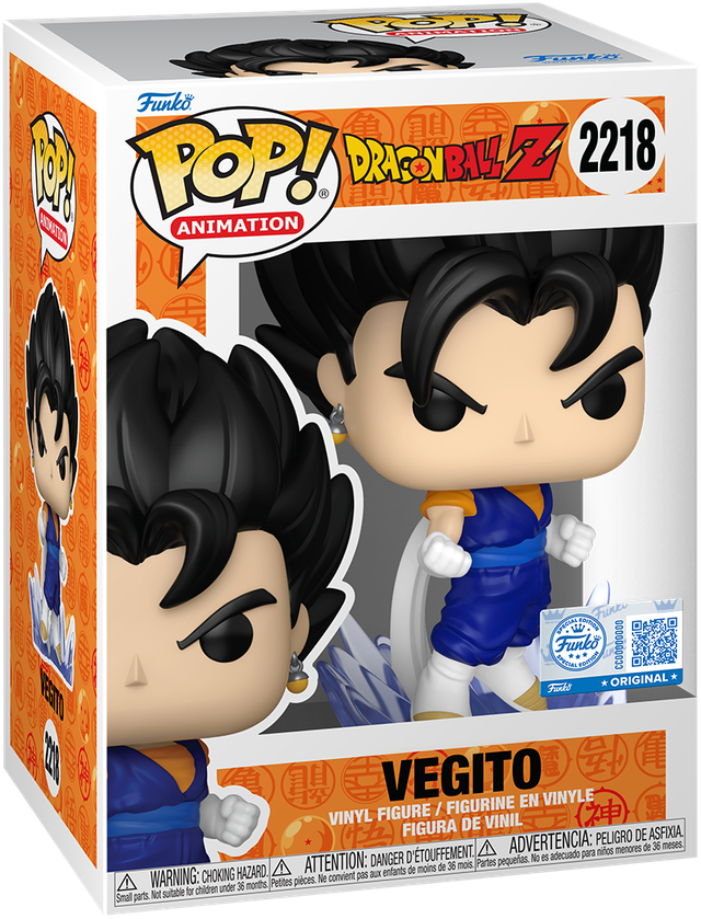 Dragon Ball Z - Vegito (Exclusivo de EE. UU.) (con persecución) Pop! Vinyl [RS]