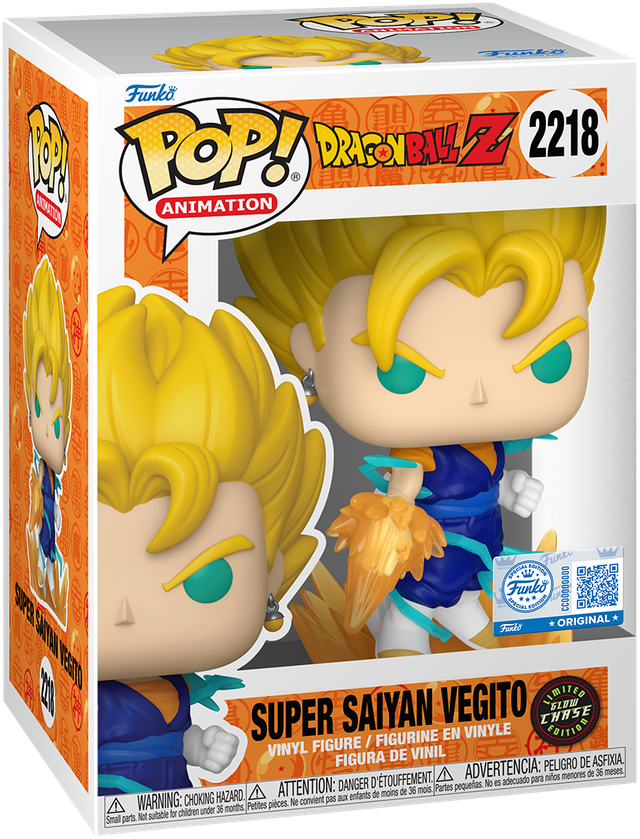 Dragon Ball Z - Vegito (Exclusivo de EE. UU.) (con persecución) Pop! Vinyl [RS]