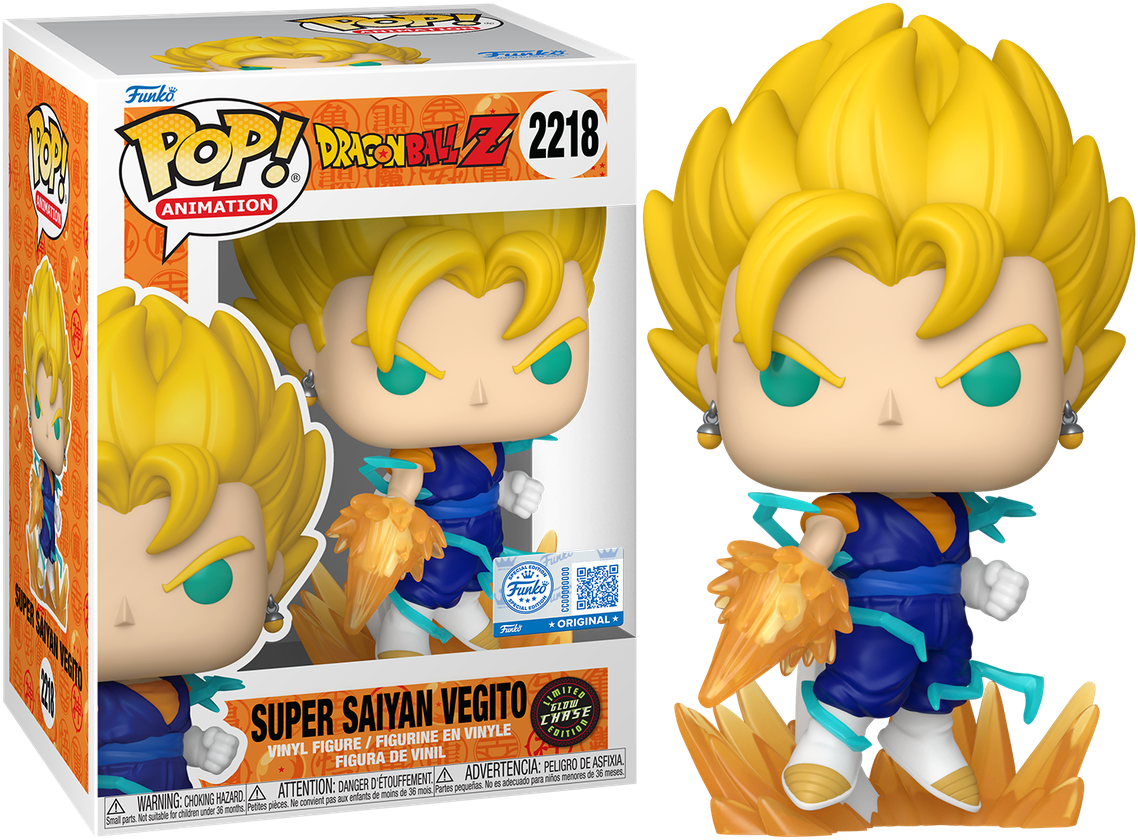 Dragon Ball Z - Vegito US Exclusive (with chase) Pop! Vinyl [RS]
