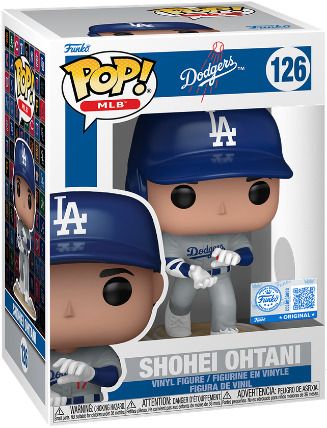 MLB: Dodgers - Shohei Ohtani (New Pose) US Exclusive Pop! Vinyl [RS]
