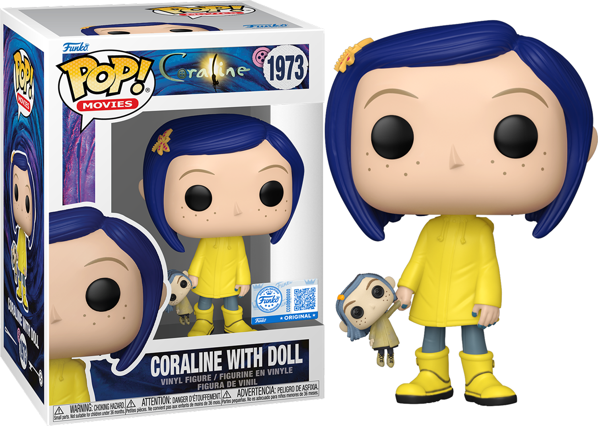 Coraline - Coraline with Doll US Exclusive Pop! Vinyl [RS]