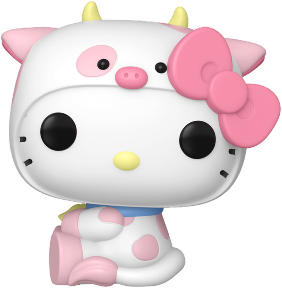 Hello Kitty - Hello Kitty (Cosplay de vaca) Figura Pop! Vinilo exclusivo para EE. UU. [RS]