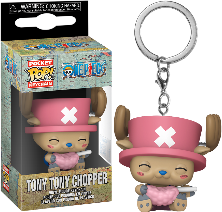 One Piece - Chopper with Cotton Candy Pop! Keychain