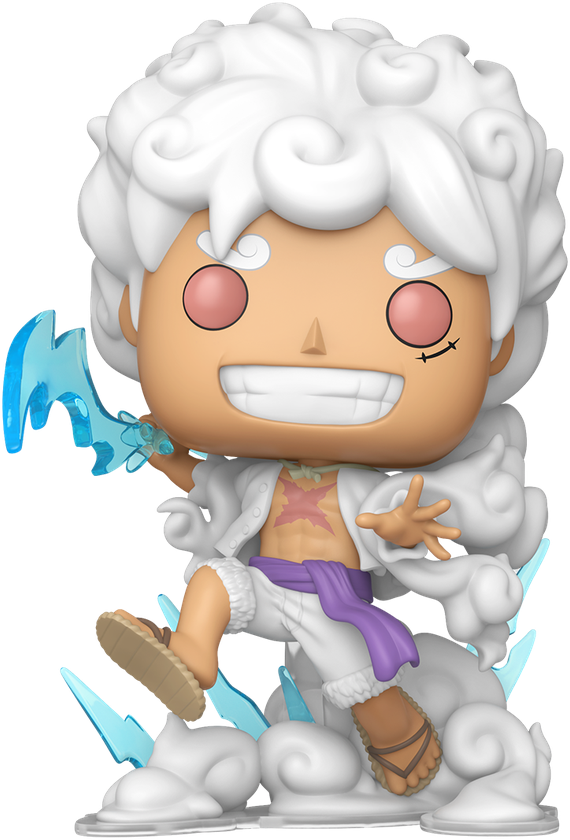 One Piece - Luffy Gear 5 US Exclusive Glow Pop! Vinyl [RS]