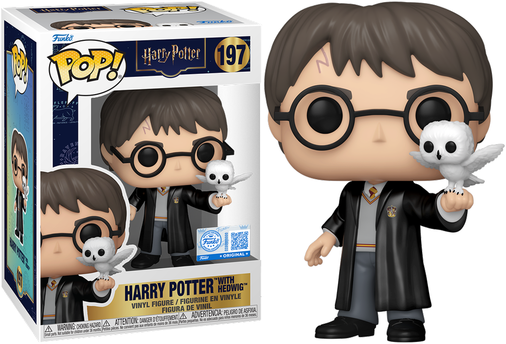 Harry Potter - Harry Potter con Hedwig, vinilo exclusivo para EE. UU. [RS]