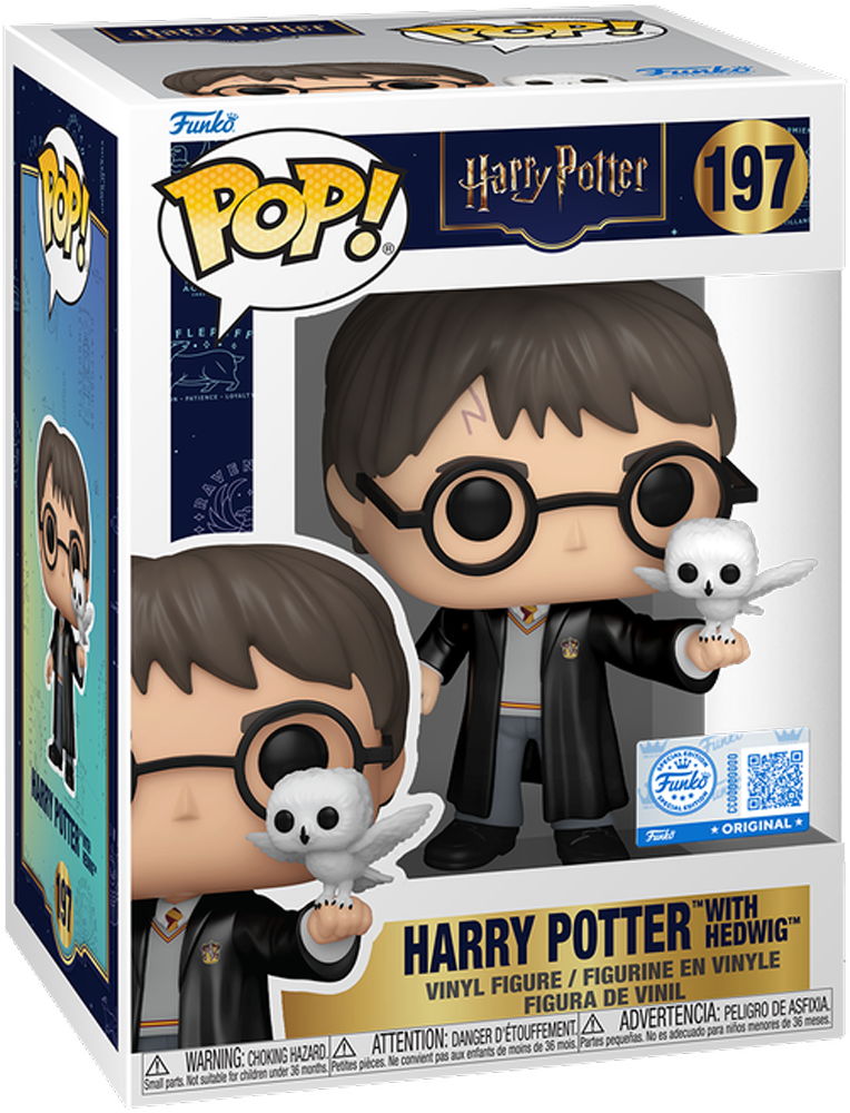Harry Potter - Harry Potter con Hedwig, vinilo exclusivo para EE. UU. [RS]