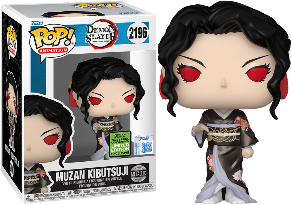 Demon Slayer - Muzan Kibutsuji ECCC 2026 US Exclusive Pop! Vinyl [RS]