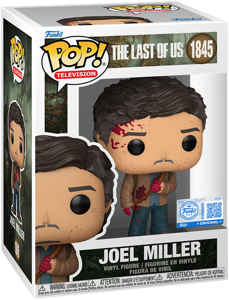 The Last of Us (TV) - Joel Miller (Dañado en batalla) Pop! Vinyl exclusivo para EE. UU. [RS]