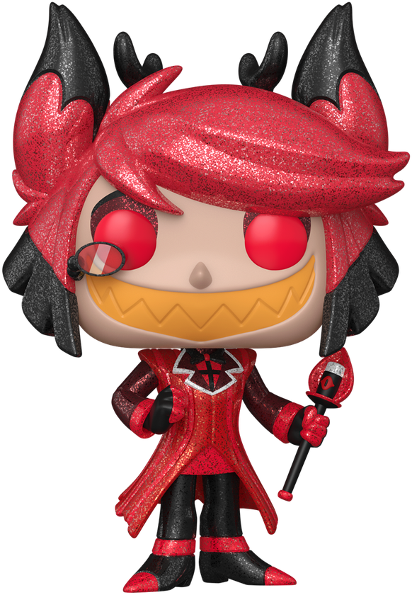 Hazbin Hotel - Alastor US Exclusive Diamond Glitter Pop! Vinyl [RS]