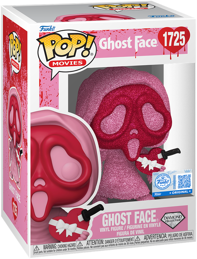 Ghost Face - Ghost Face (Valentines) US Exclusive Diamond Glitter Pop! Vinyl [RS]