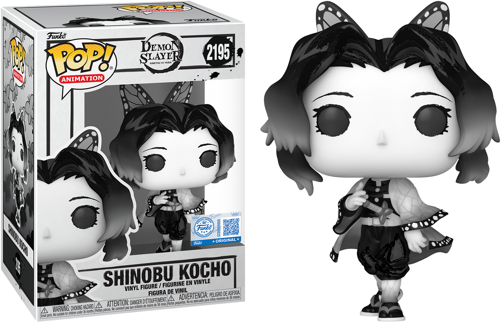 Demon Slayer - Shinobu (Sumi-ink) Pop! Vinyl [RS]