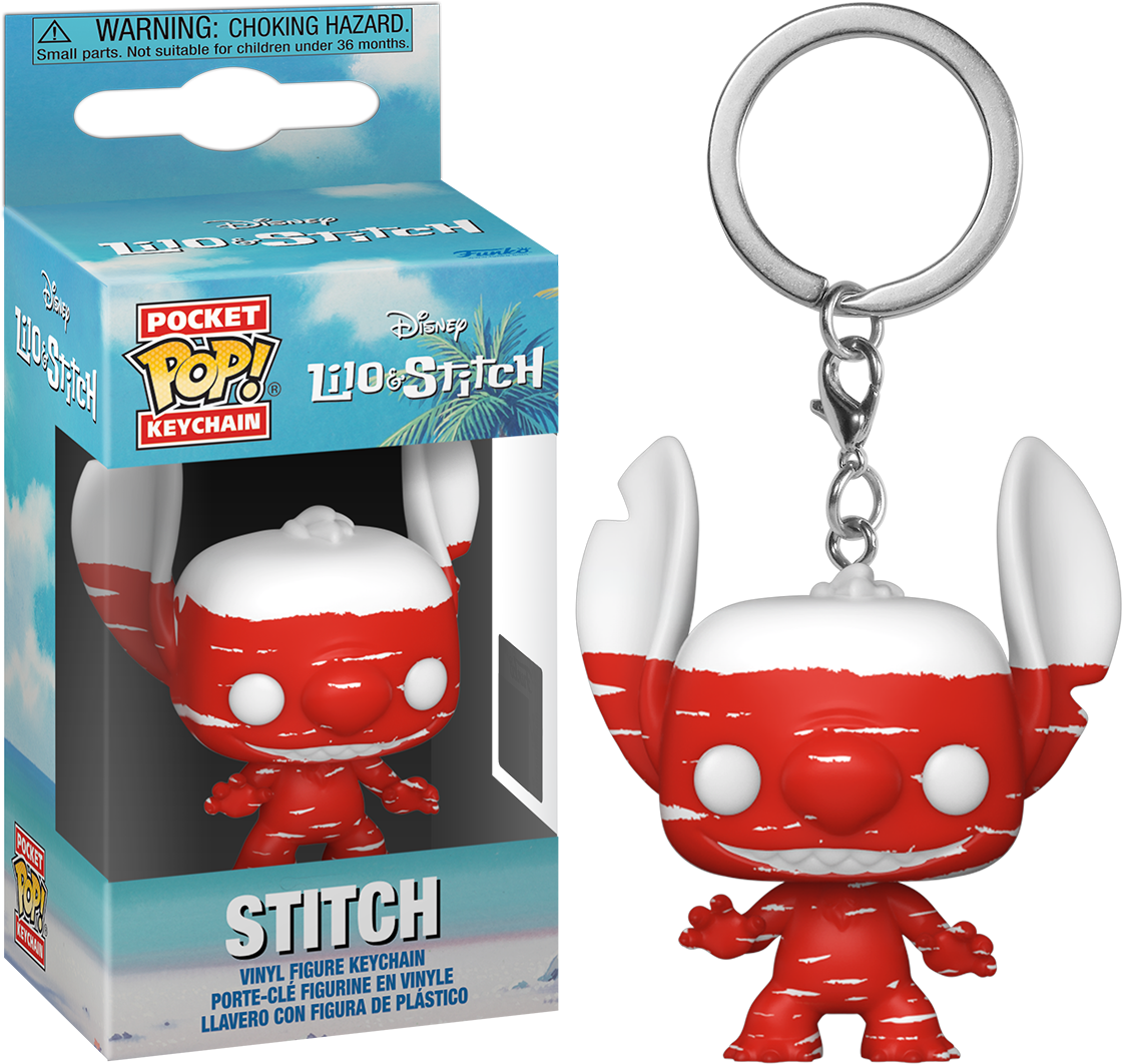 Lilo & Stitch - Stitch (Badness Level) Pop! Keychain