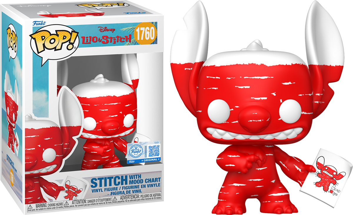Lilo & Stitch - Stitch (Badness Level) US Exclusive Pop! Vinyl [RS]