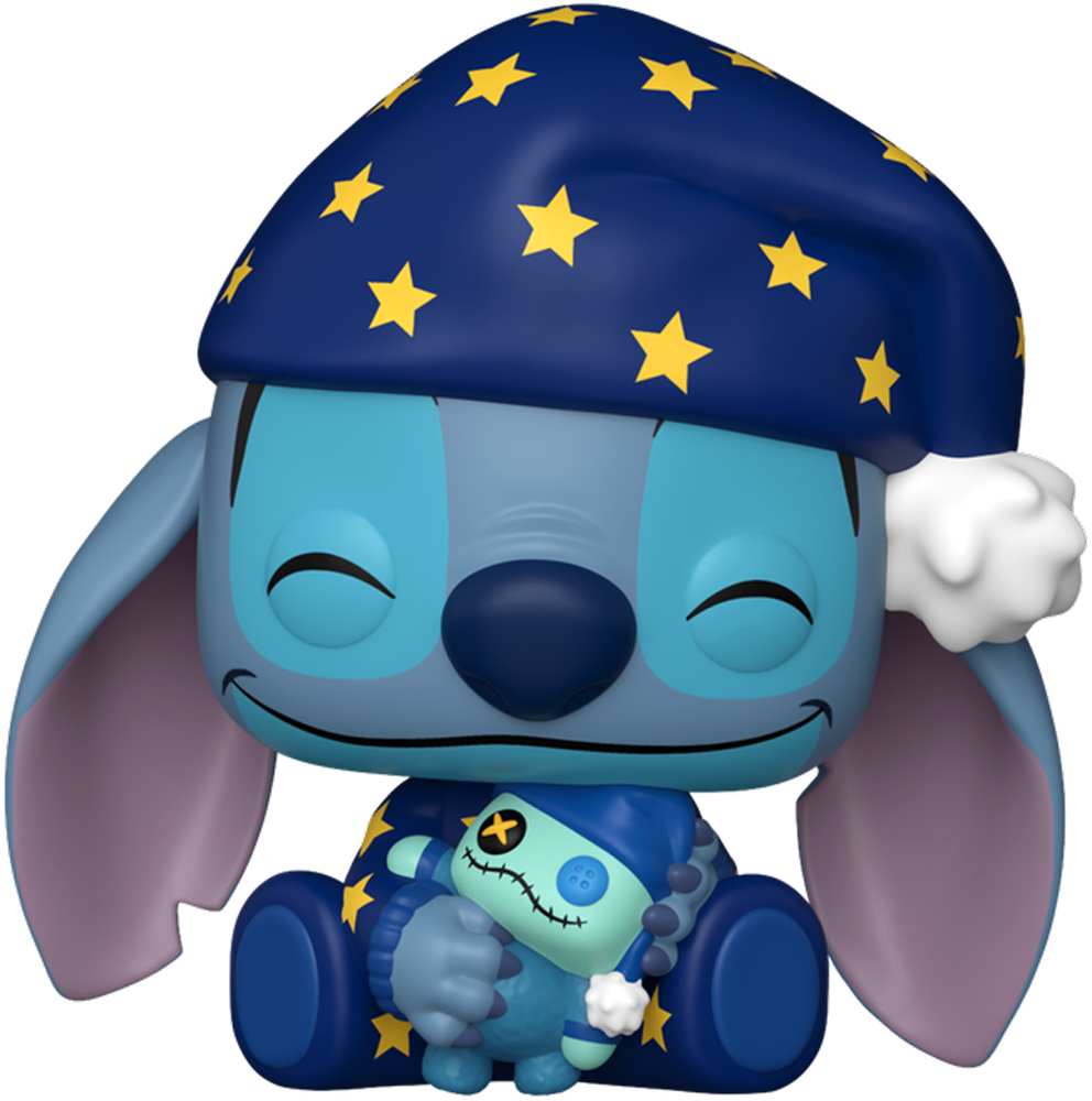Lilo & Stitch - Stitch in PJ's US Exclusive Glow Pop! Vinyl [RS]