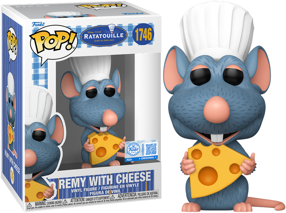 Ratatouille - Remy with Cheese US Exclusive Pop! Vinyl [RS]