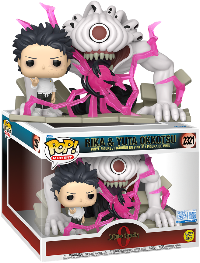 Jujutsu Kaisen 0 - ¡Glow Pop exclusivo de Yuta y Rika para EE. UU.! Momento [RS]
