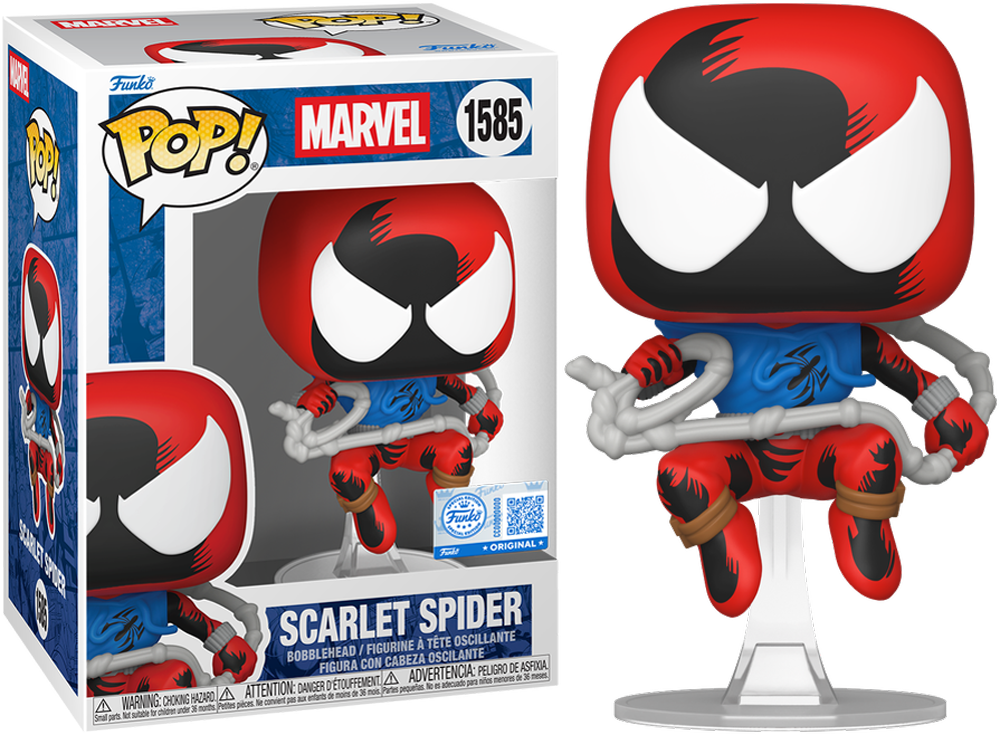 Spider-Man – Scarlett Spider (Ben Reilly) US Exclusive Pop! Vinyl [RS]