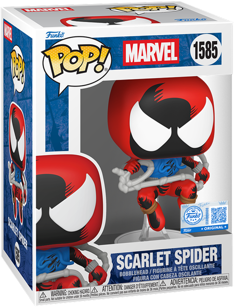 Spider-Man – Scarlett Spider (Ben Reilly) Exclusivo USA Pop! Vinilo [RS]