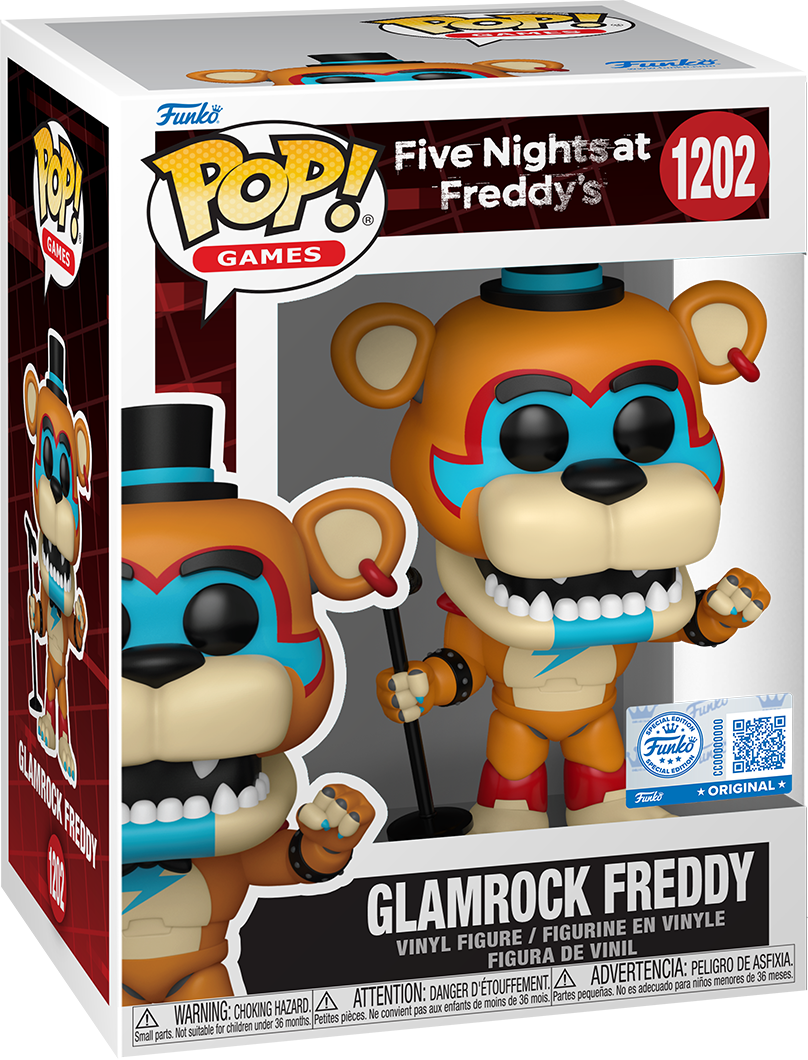Five Nights at Freddy's - Glamrock Freddy US Exclusive Pop! Vinyl [RS]