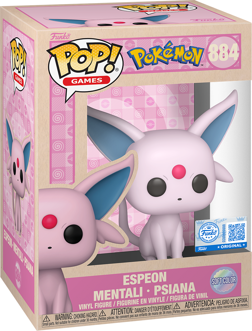 Pokemon - Espeon (Pastel) US Exclusive Pop! Vinyl [RS]
