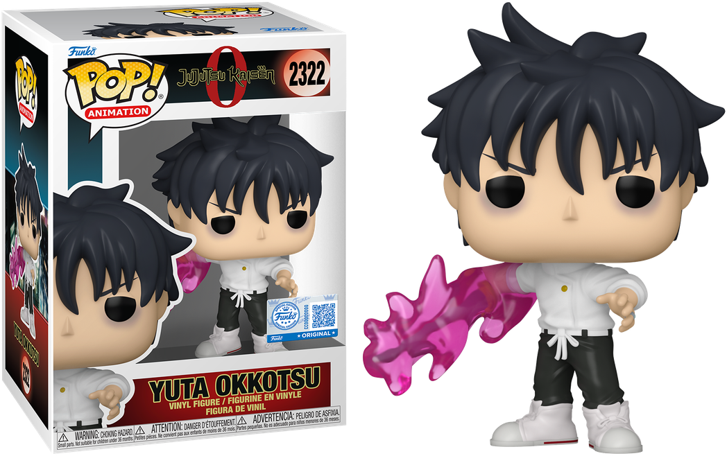 Jujutsu Kaisen 0 - Yuta Okkotsu (with Katana) US Exclusive Pop! Vinyl [RS]