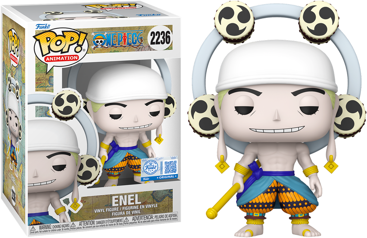 One Piece - Enel US Exclusive Pop! Vinyl  - Chase Bundle [RS]