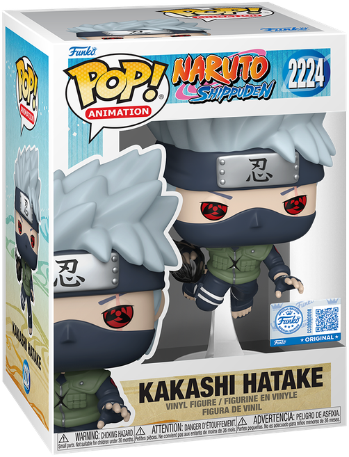 火影忍者疾风传 - 旗木卡卡西 美国限定版 Pop! Vinyl [RS]