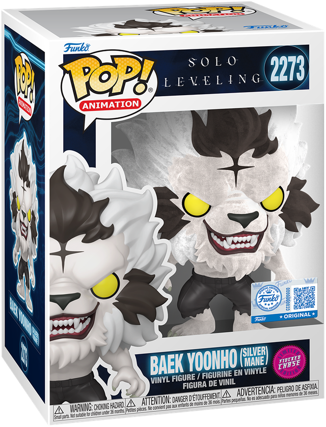 Solo Leveling - Baek Yoonho (Silver Mane) (with chase) Pop! Vinyl [RS]