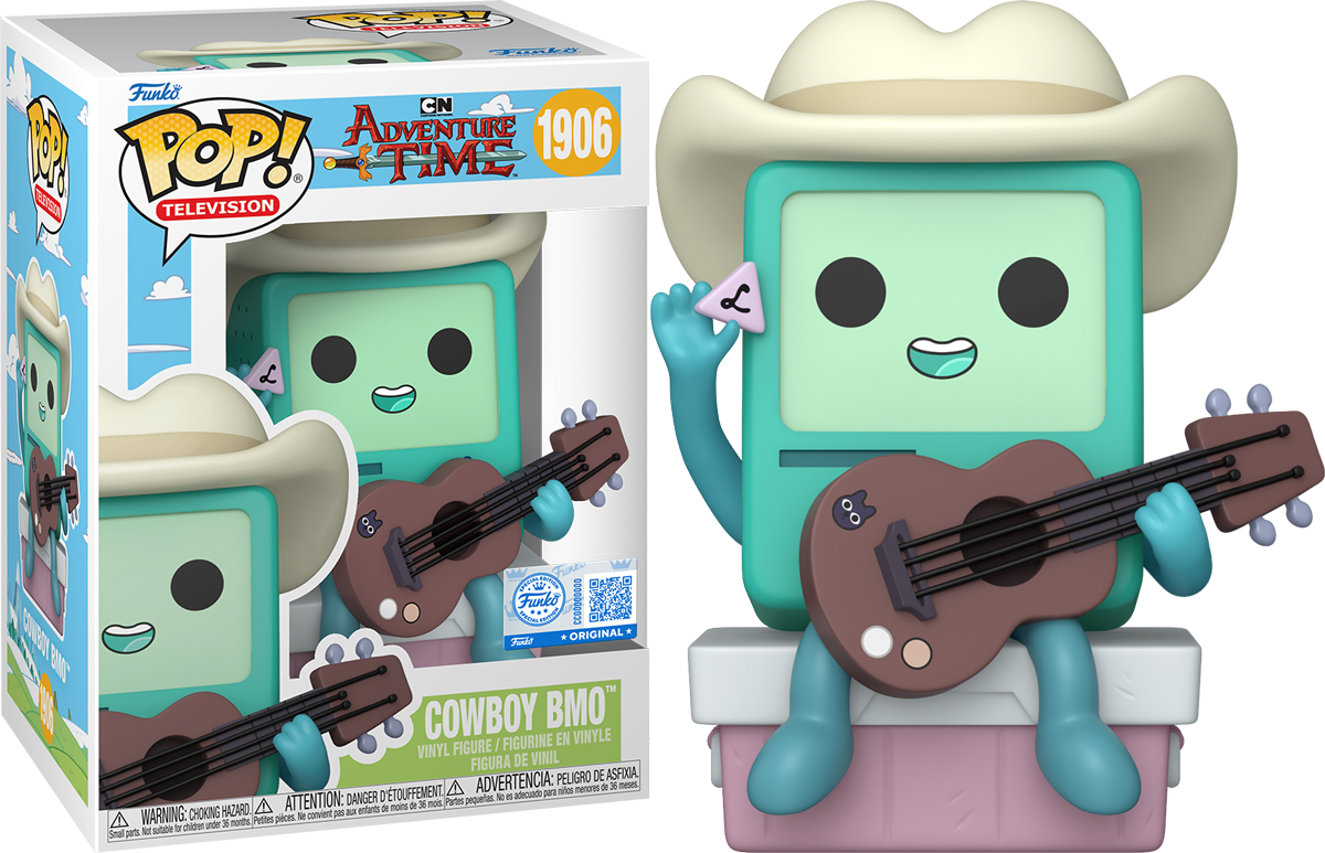 Adventure Time – Cowboy BMO with Guitar US Exclusive Pop! Vinyl [RS]