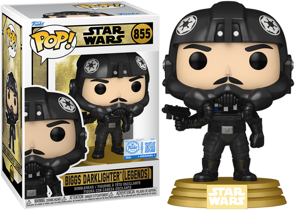 Star Wars: Legends – Biggs Darklighter US Exclusive Pop! Vinyl [RS]