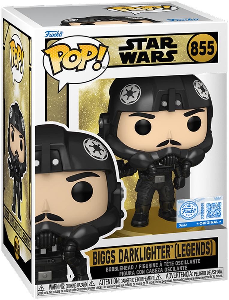 Star Wars: Legends – Biggs Darklighter US Exclusive Pop! Vinyl [RS]