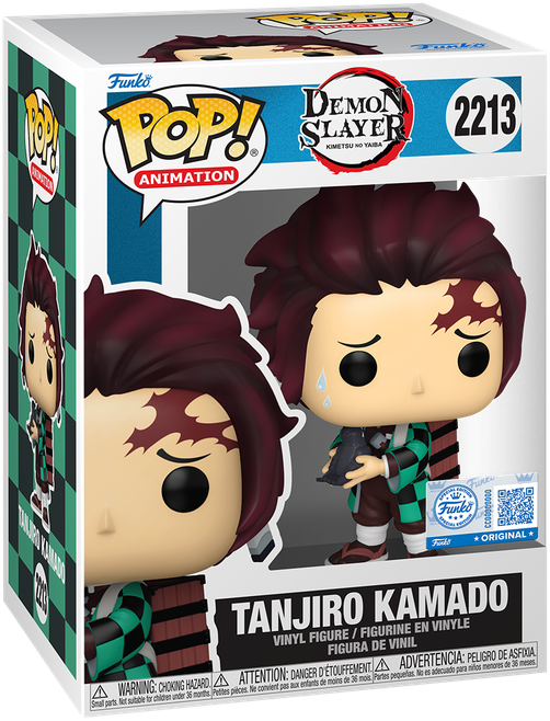 Demon Slayer - Tanjiro Kamado (with Crow) US Exclusive Pop! Vinyl [RS]