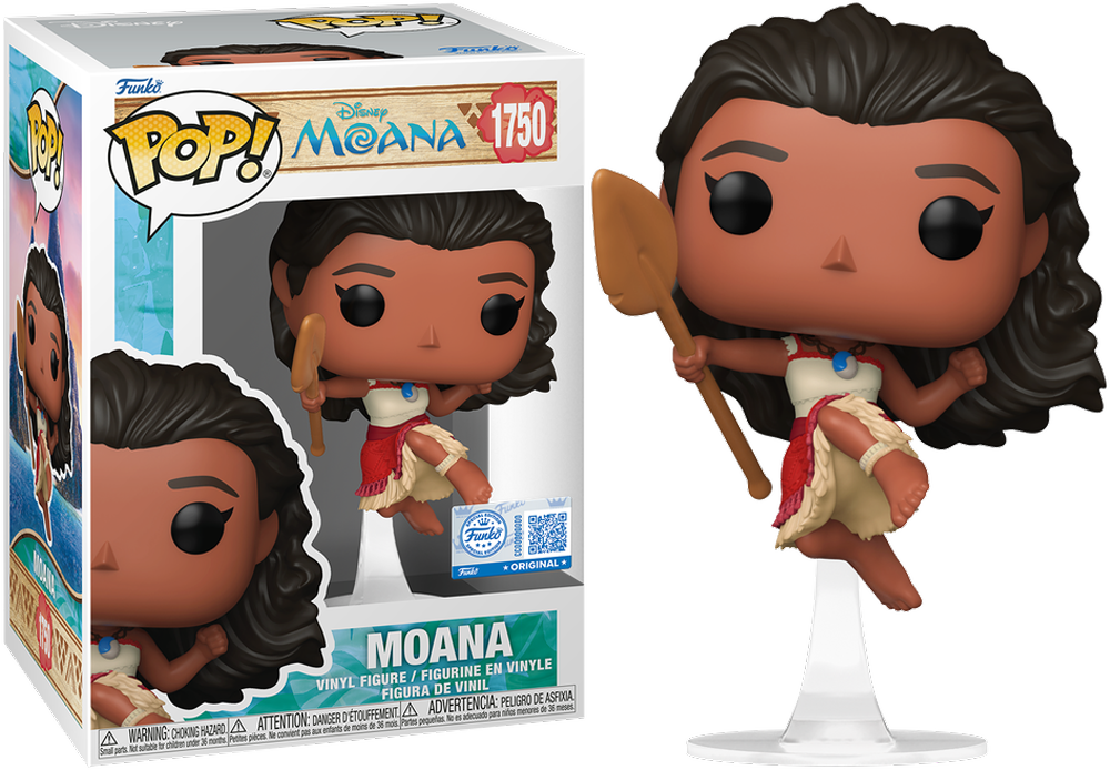 Moana 2 - Moana (Leaping) US Exclusive Pop! Vinyl [RS]