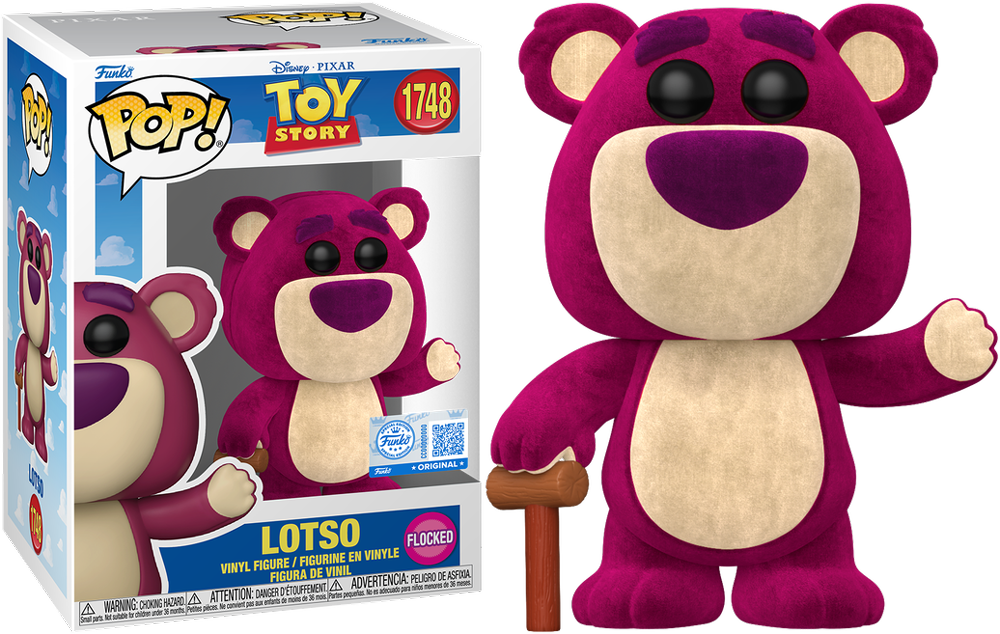 Toy Story - Lotso US Exclusive Flocked Pop! Vinyl [RS]