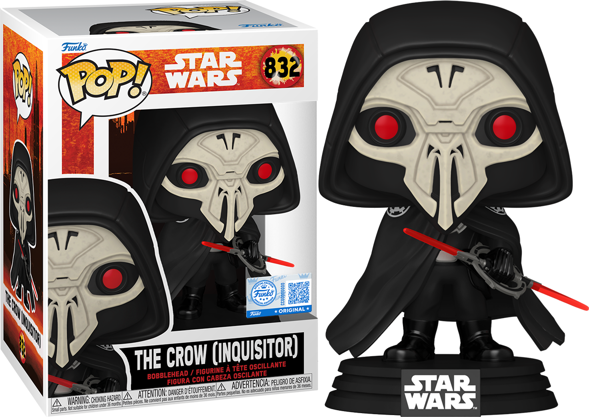 Star Wars: Maul Shadow Lord - The Crow (Inquisitor) US Exclusive Pop! Vinyl [RS]