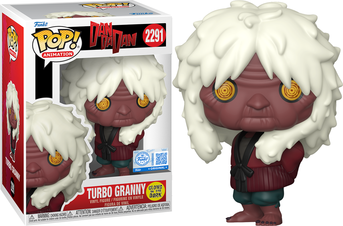 Dan Da Dan - Turbo Granny US Exclusive Glow Pop! Vinyl [RS]