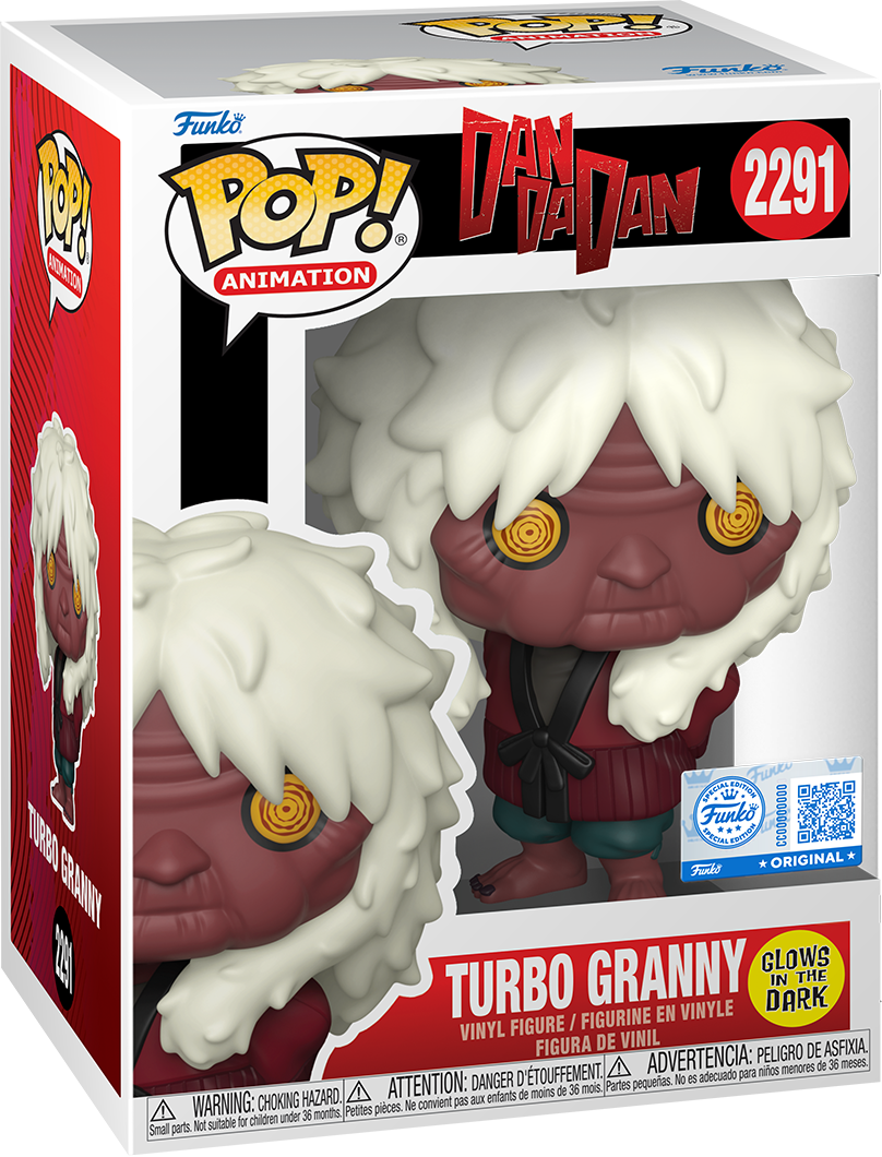 Dan Da Dan - Turbo Granny US Exclusive Glow Pop! Vinyl [RS]
