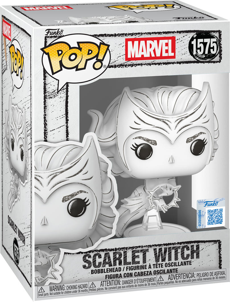 Marvel: Sketched - Scarlet Witch US Exclusive Pop! Vinyl [RS]