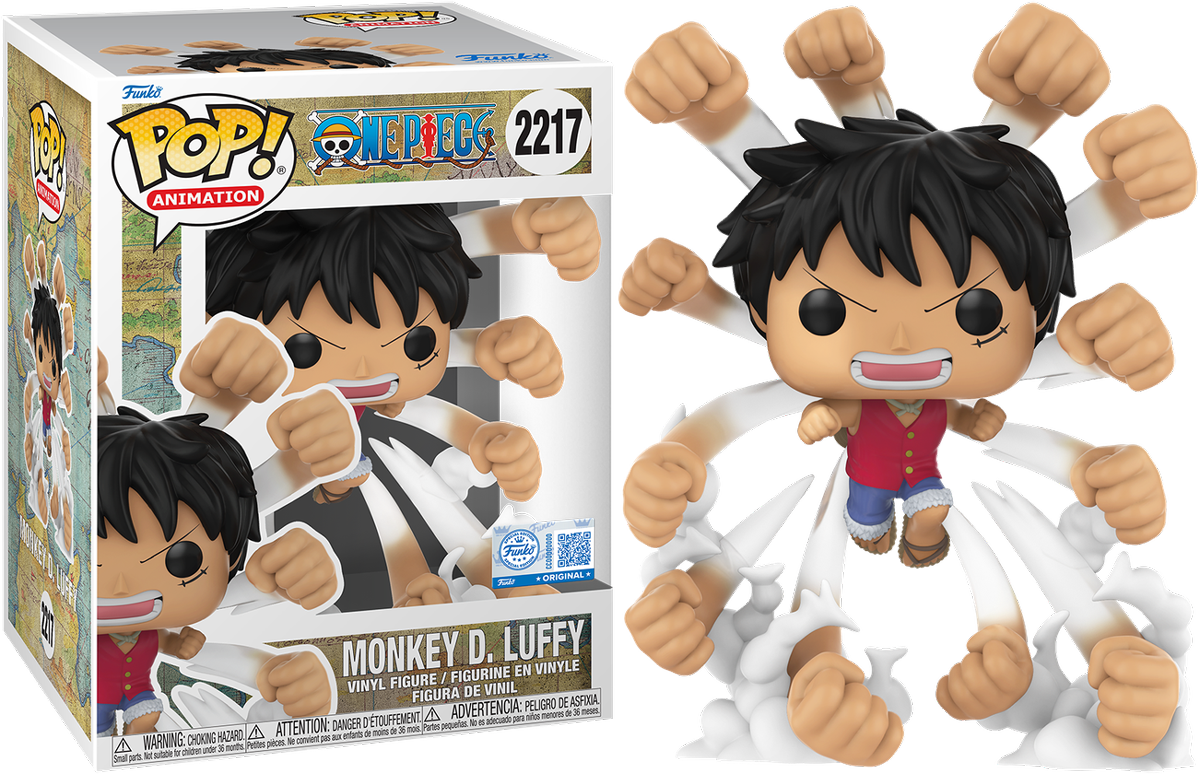 One Piece - Luffy (Gum-Gum Gatling) US Exclusive Pop! Premium [RS]