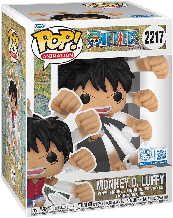 One Piece - Luffy (Gum-Gum Gatling) US Exclusive Pop! Premium [RS]